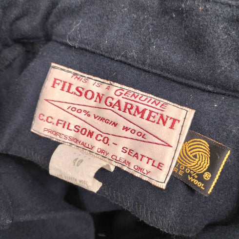 フィルソンガーメント FILSON GARMENT USA製 ウールシャツ メンズ US:40